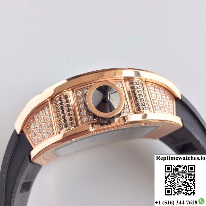 Richard Mille Rm19-02 Kv Factory Tourbillon Fleur Magnolia Dial-Rep Time Watches