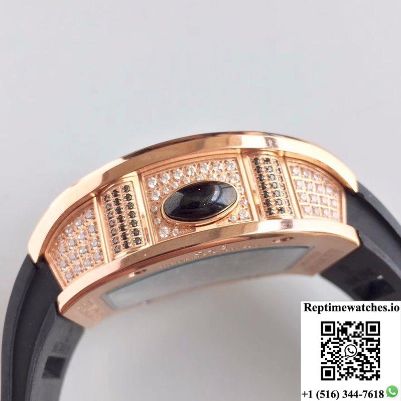 Richard Mille Rm19-02 Kv Factory Tourbillon Fleur Magnolia Dial-Rep Time Watches