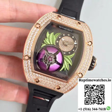 Richard Mille RM19-02 KV Factory Tourbillon Fleur Magnolia Dial - Watches