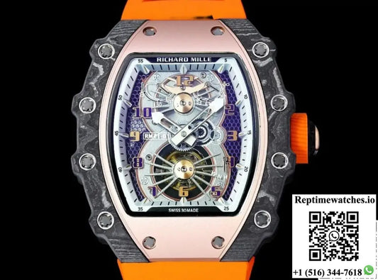 Richard Mille RM21-01 RM Factory Orange Strap