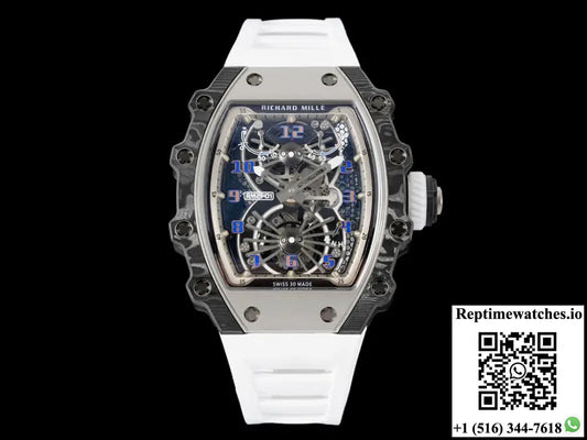 Richard Mille RM21-01 RM Factory Tourbillon Carbon Fiber Bezel - Watches
