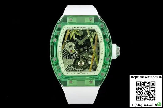 Richard Mille RM26-01 Tourbillon RM Factory Green Skeleton Dial - Watches