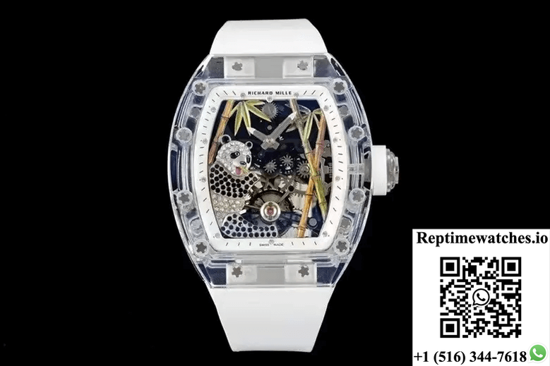 Richard Mille Rm26-01 Tourbillon Rm Factory White Strap-Rep Time Watches