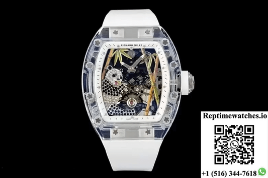 Richard Mille Rm26-01 Tourbillon Rm Factory White Strap-Rep Time Watches