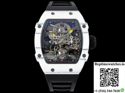 Richard Mille Rm27-02 Rafael Nadal Tourbillon Rm Factory Black Rubber Strap-Rep Time Watches