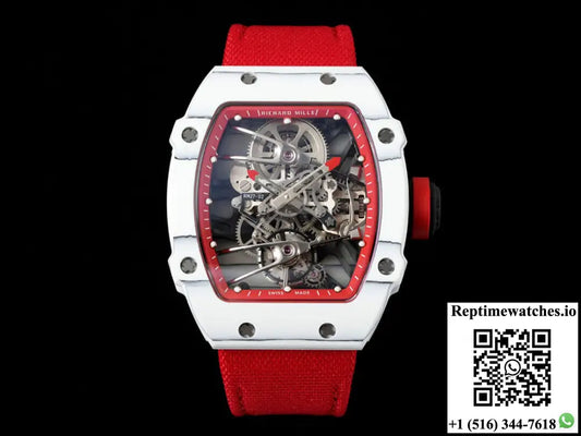 Richard Mille RM27-02 Rafael Nadal Tourbillon RM Factory Red Strap - Watches