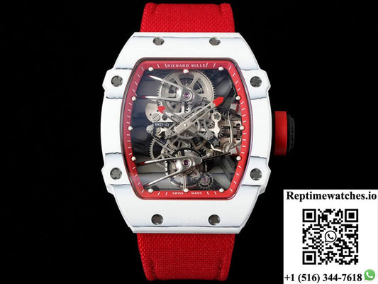 Richard Mille Rm27-02 Rafael Nadal Tourbillon Rm Factory Red Strap-Rep Time Watches
