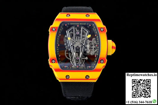 Richard Mille RM27-03 Rafael Nadal Tourbillon RM Factory Black Strap - Watches