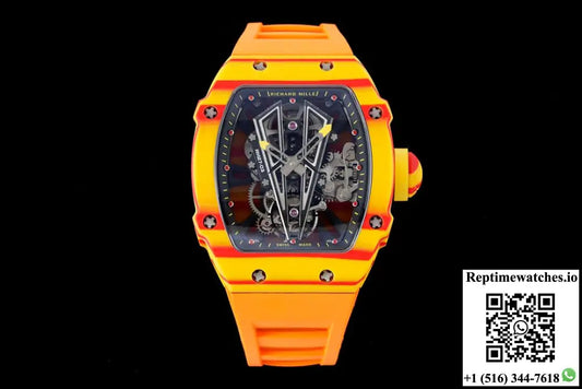 Richard Mille RM27-03 Rafael Nadal Tourbillon RM Factory Orange Rubber - Watches