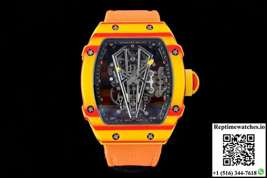 Richard Mille RM27-03 Rafael Nadal Tourbillon RM Factory Orange Strap - Watches