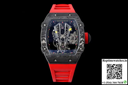 Richard Mille RM27-03 Rafael Nadal Tourbillon RM Factory Red Rubber Strap - Watches
