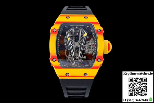 Richard Mille RM27-03 Rafael Nadal Tourbillon RM Factory Rubber Strap - Watches