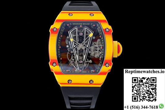 Richard Mille Rm27-03 Rafael Nadal Tourbillon Rm Factory Rubber Strap-Rep Time Watches