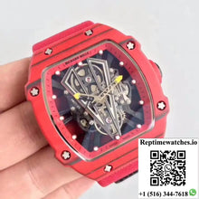 Richard Mille RM27-03 Red Forged Carbon Black Skeleton Dial - Watches