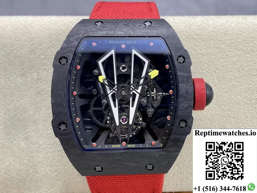 Richard Mille Rm27-03 Tourbillon Bbr Factory Red Strap-Rep Time Watches