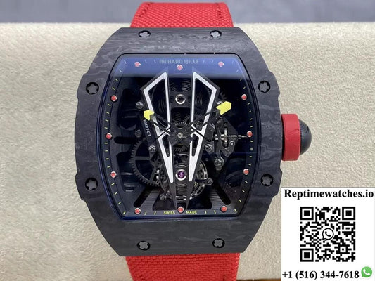 Richard Mille Rm27-03 Tourbillon Bbr Factory Red Strap-Rep Time Watches