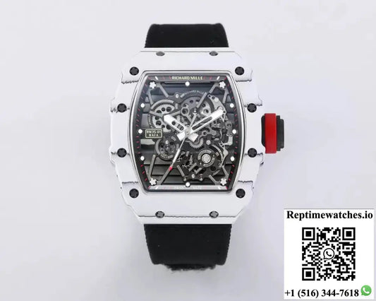 Richard Mille RM35-01 BBR Factory Black Strap - Watches