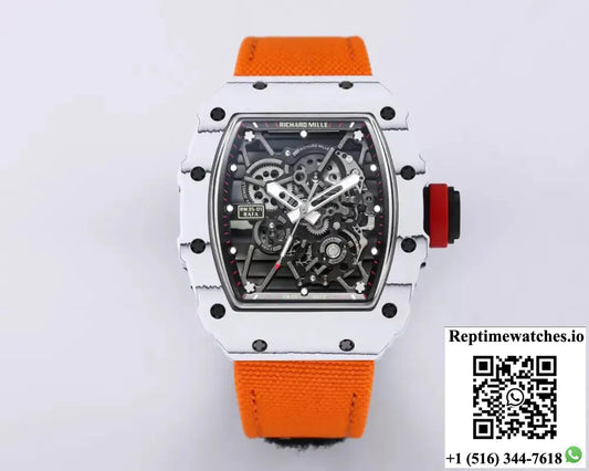Richard Mille RM35-01 BBR Factory Orange Strap - Watches