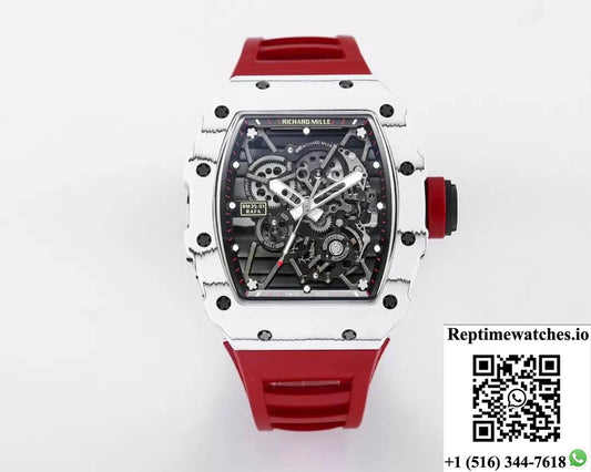 Richard Mille Rm35-01 Bbr Factory Red Strap-Rep Time Watches