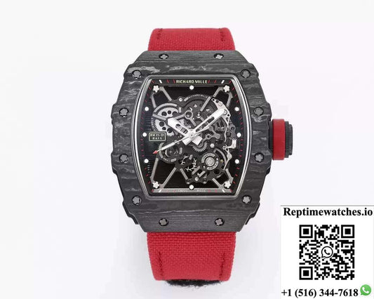 Richard Mille Rm35-01 Bbr Factory Skeleton Dial-Rep Time Watches