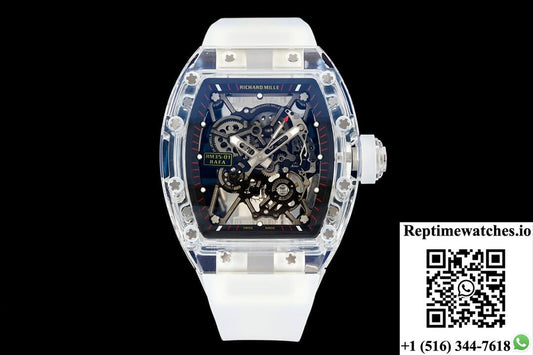 Richard Mille Rm35-01 Rm Factory Transparent Skeleton Dial-Rep Time Watches