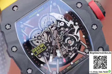 Richard Mille RM35-02 Rafael Nadal KV Factory Black Skeleton Dial - Watches