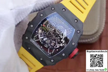 Richard Mille RM35-02 Rafael Nadal KV Factory Black Skeleton Dial - Watches