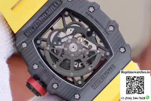 Richard Mille RM35-02 Rafael Nadal KV Factory Black Skeleton Dial - Watches
