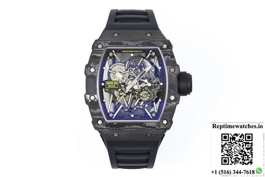 Richard Mille RM35-02 ZF Factory Black Rubber V7
