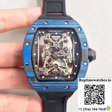 Richard Mille RM50-27-01 NTPT Blue Forged Carbon Skeleton Dial - Watches