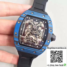 Richard Mille RM50-27-01 NTPT Blue Forged Carbon Skeleton Dial - Watches