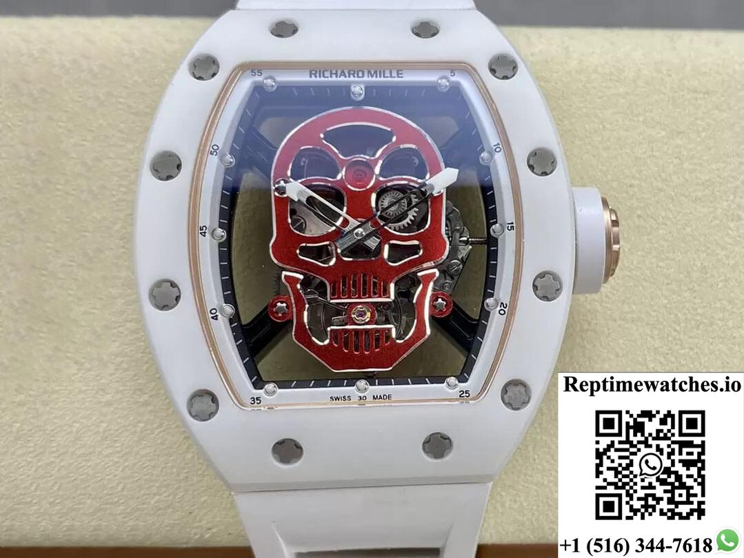 Richard Mille Rm52-01 Ys Factory Tourbillon Ceramic Case-Rep Time Watches