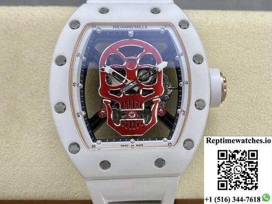 Richard Mille Rm52-01 Ys Factory Tourbillon Ceramic Case-Rep Time Watches