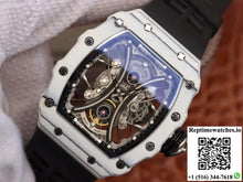 Richard Mille RM53-01 White Ceramic Case Skeleton Dial - Watches