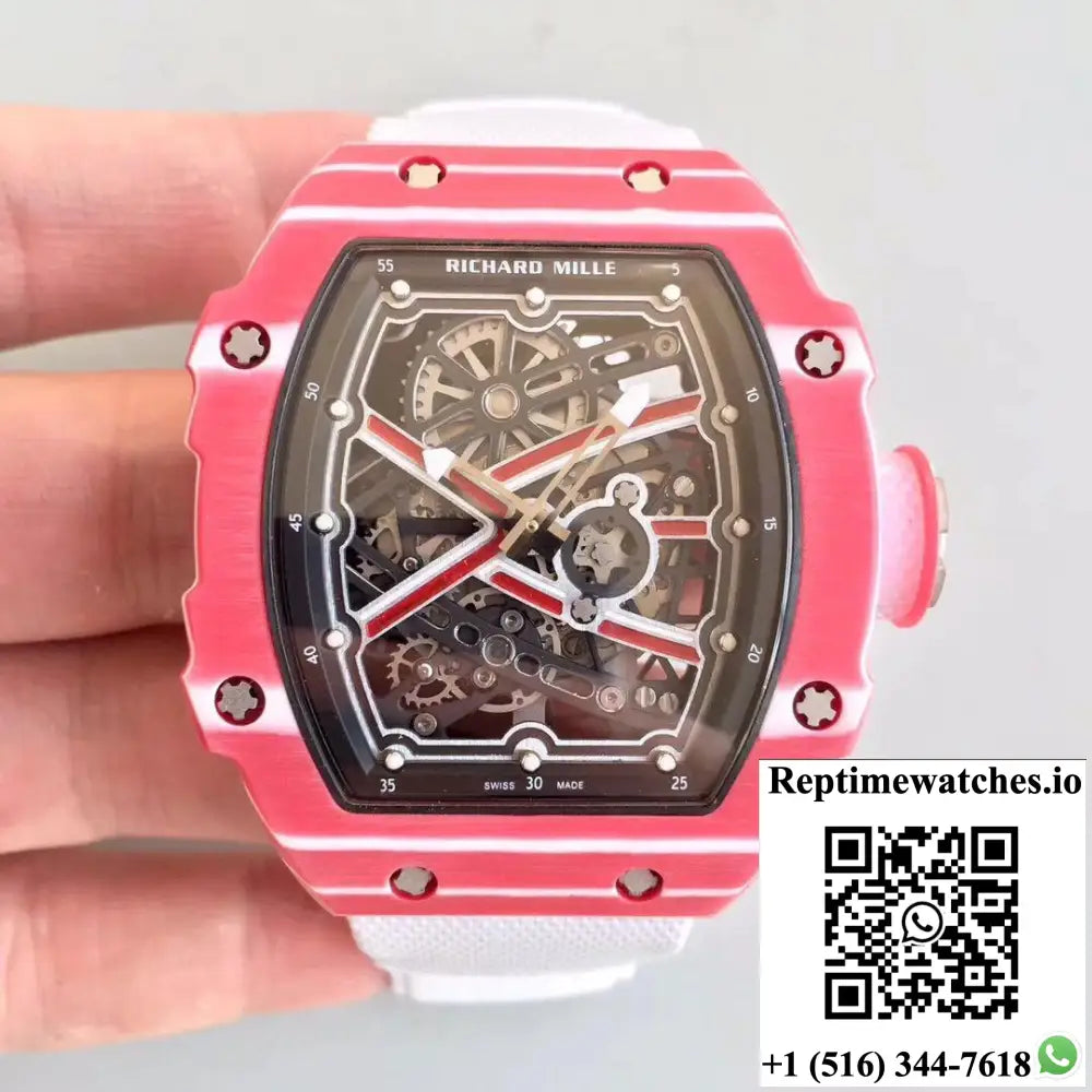 Richard Mille RM67-02 High Jump Mutaz Essa Barshim KV Factory Black Dial - Watches