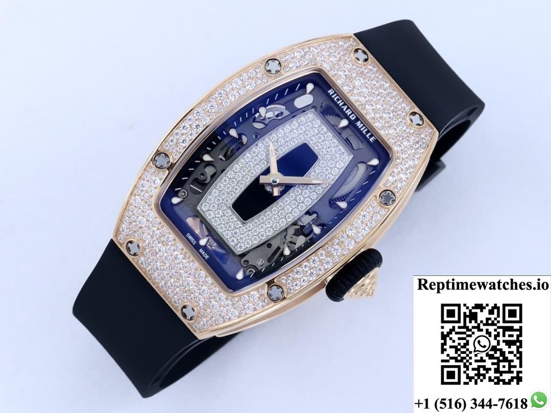 Richard Miller Ladies Rm07-01 Zf Factory Black Core Dial-Rep Time Watches