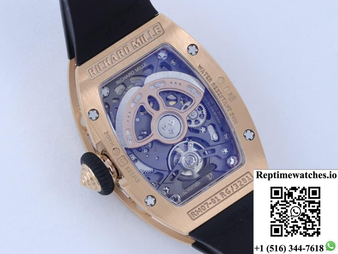 Richard Miller Ladies Rm07-01 Zf Factory Black Core Dial-Rep Time Watches