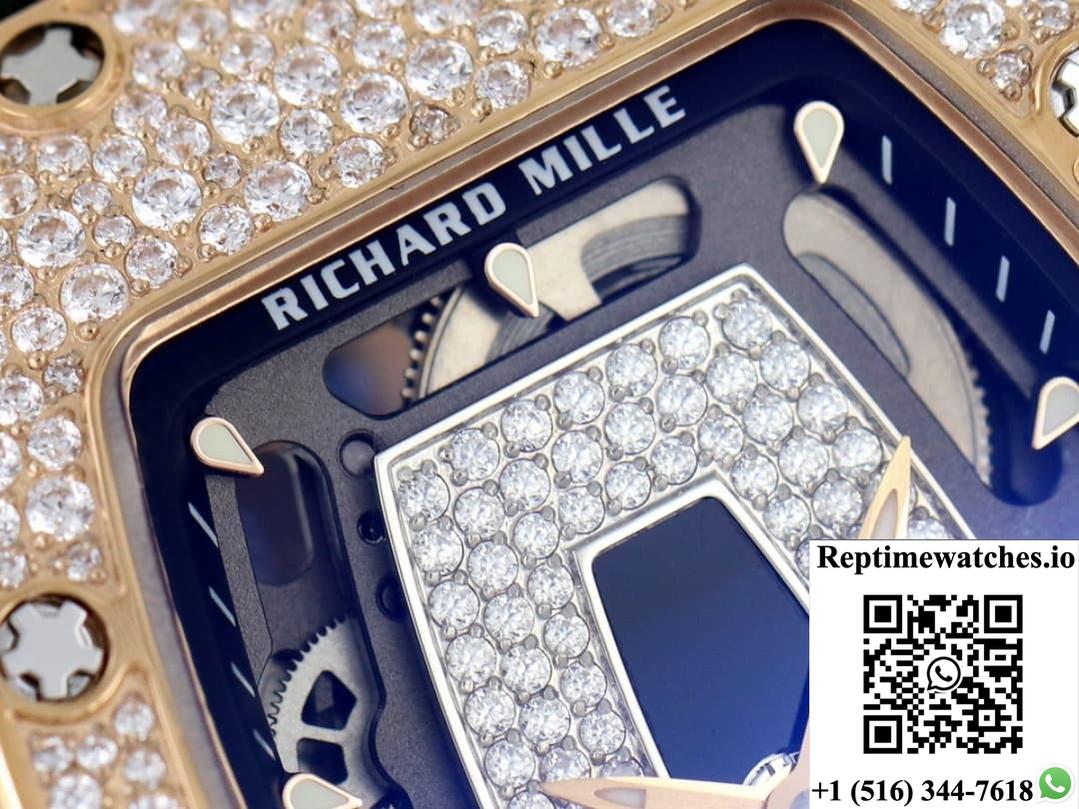 Richard Miller Ladies Rm07-01 Zf Factory Black Core Dial-Rep Time Watches