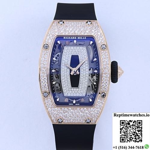 Richard Miller Ladies Rm07-01 Zf Factory Black Core Dial-Rep Time Watches
