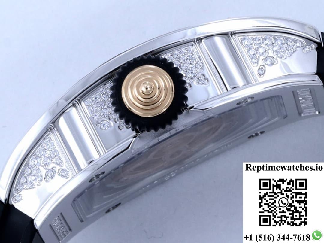 Richard Miller Ladies Rm07-01 Zf Factory Black Strap-Rep Time Watches