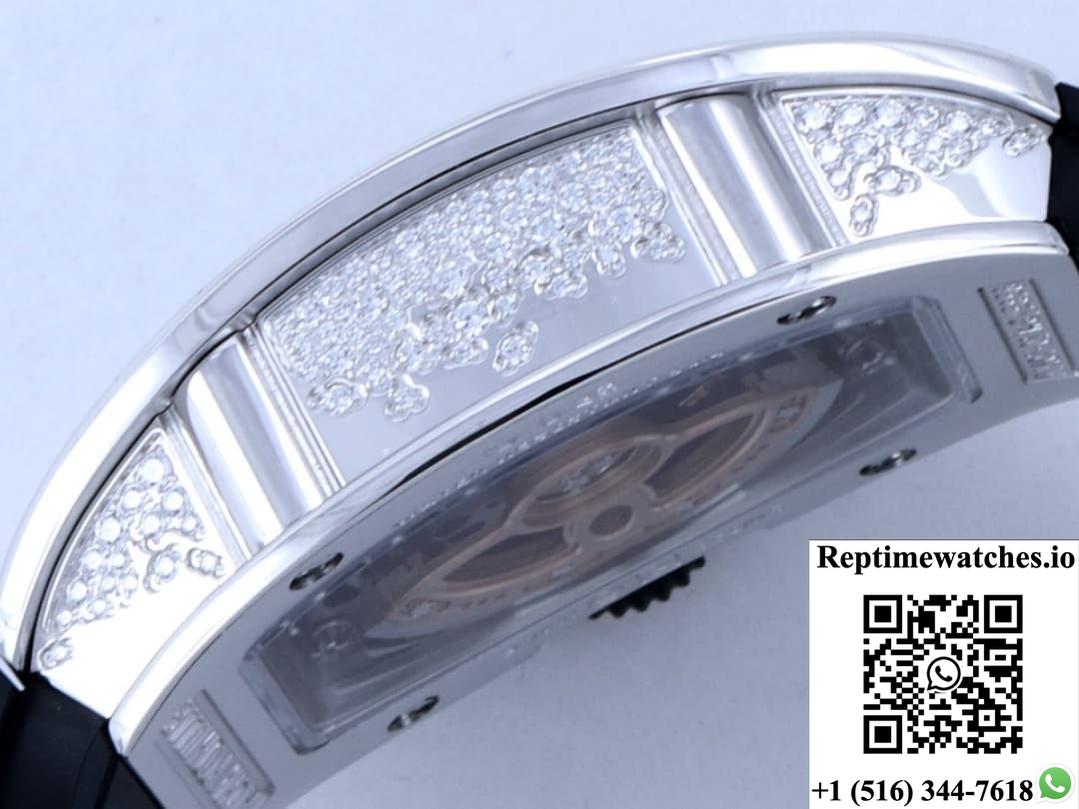 Richard Miller Ladies Rm07-01 Zf Factory Black Strap-Rep Time Watches