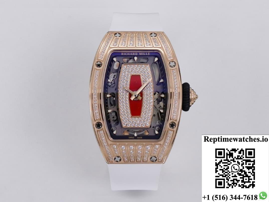 Richard Miller Ladies Rm07-01 Zf Factory Diamond Bezel-Rep Time Watches