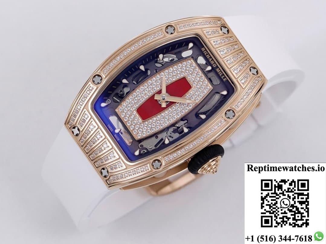 Richard Miller Ladies Rm07-01 Zf Factory Diamond Bezel-Rep Time Watches