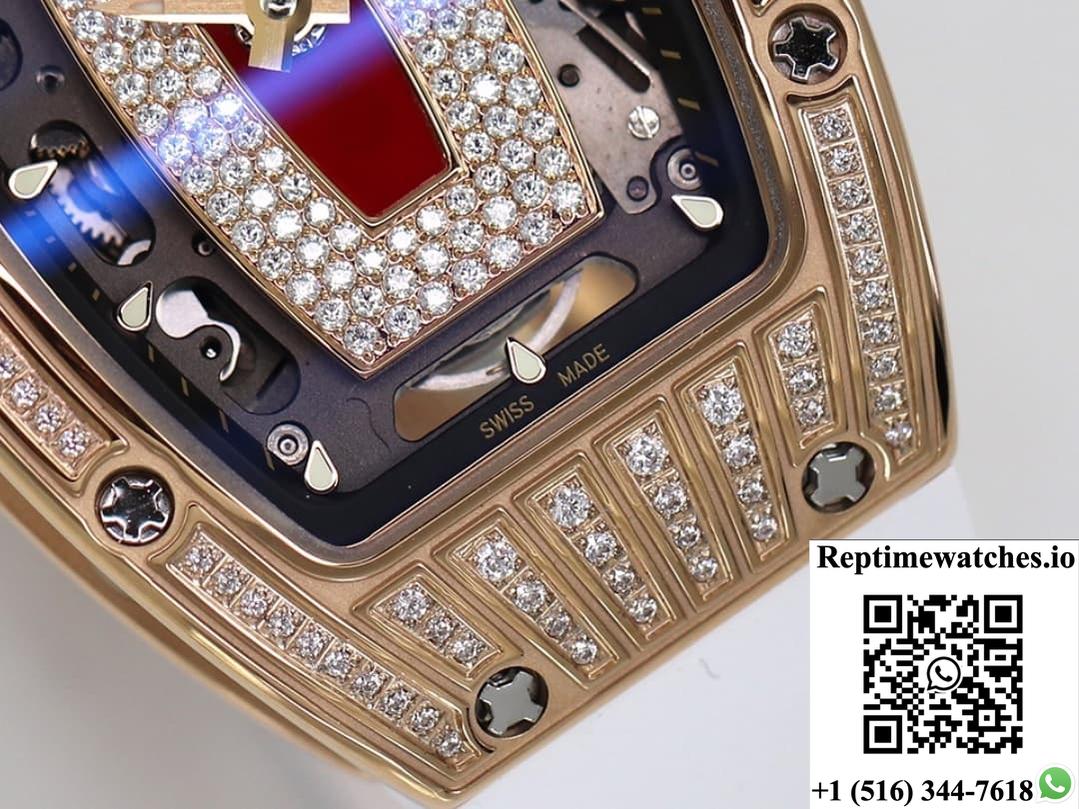 Richard Miller Ladies Rm07-01 Zf Factory Diamond Bezel-Rep Time Watches