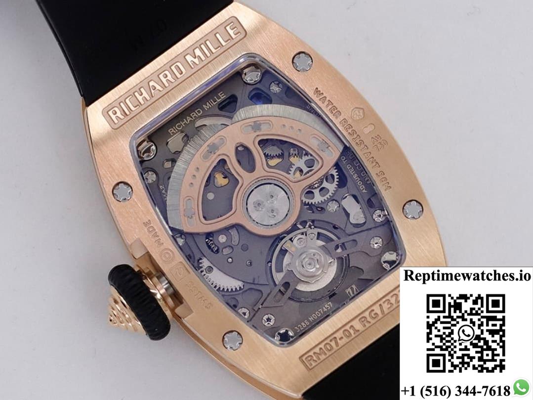 Richard Miller Ladies Rm07-01 Zf Factory Diamond Case-Rep Time Watches