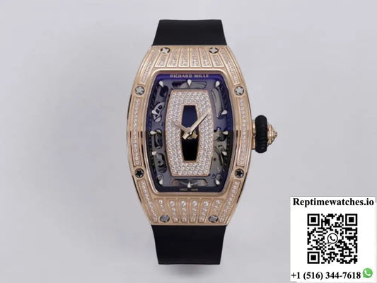 Richard Miller Ladies RM07-01 ZF Factory diamond case