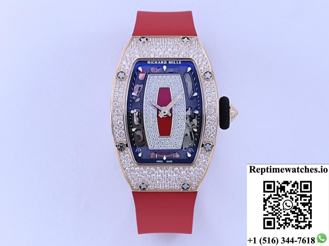 Richard Miller Ladies Rm07-01 Zf Factory Folding Clasp-Rep Time Watches
