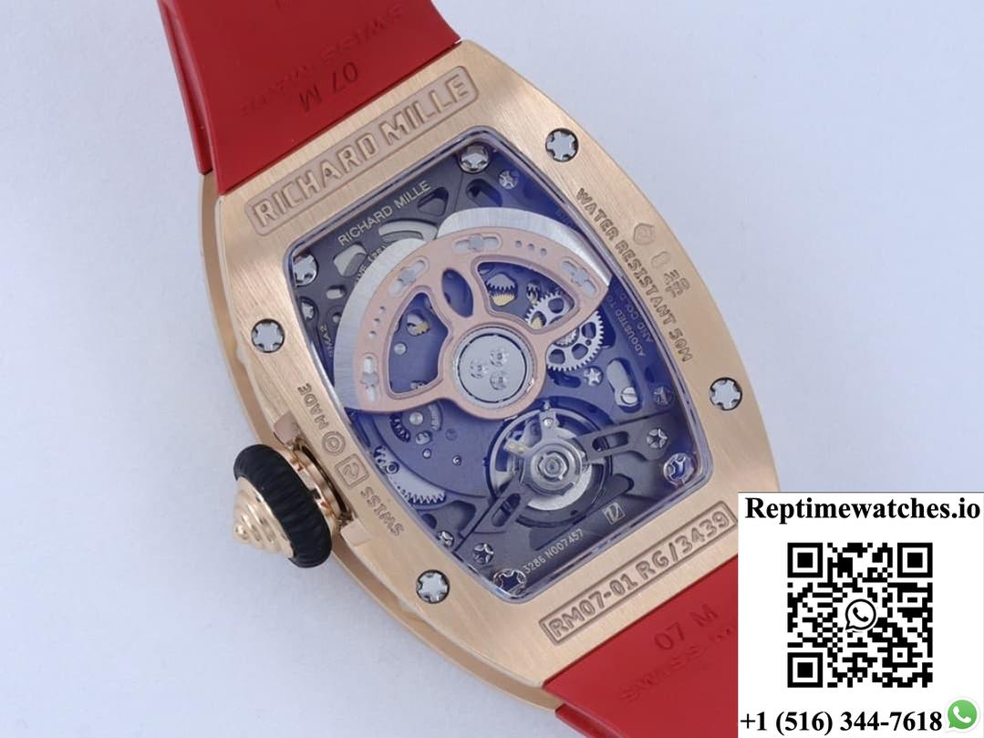 Richard Miller Ladies Rm07-01 Zf Factory Folding Clasp-Rep Time Watches