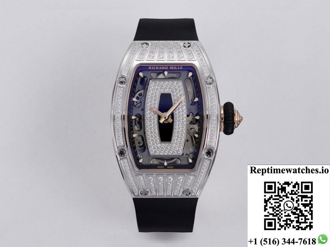 Richard Miller Ladies Rm07-01 Zf Factory Hollow Dial-Rep Time Watches
