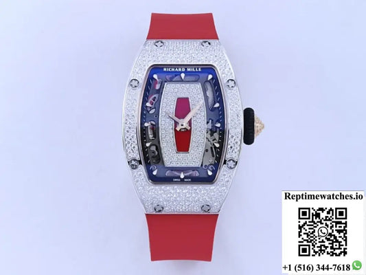 Richard Miller Ladies RM07-01 ZF Factory Rose Gold color Crown